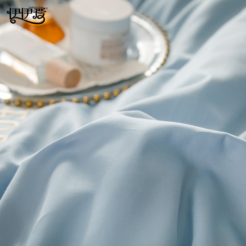 伊伊爱 澳棉100支大豆秋冬被高清大图