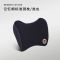 汽车坐垫夏蜂巢凝胶凉垫单个屁屁垫单片硅胶果冻座垫四季通用透气 高端记忆棉头枕 黑色