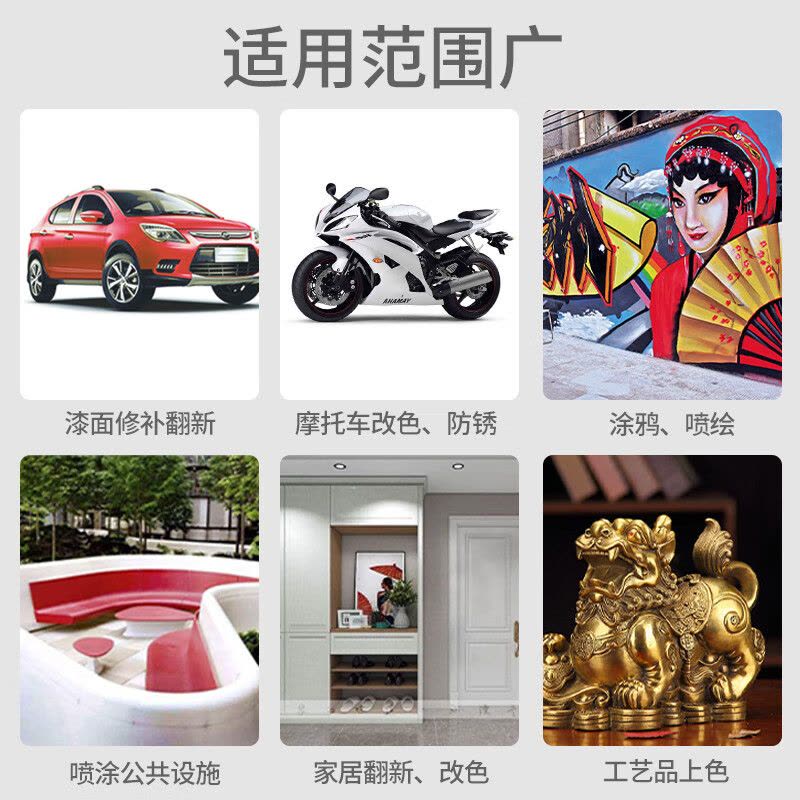 好顺(HAOSHUN) 自喷漆101#玉绿色450ml 5瓶装图片