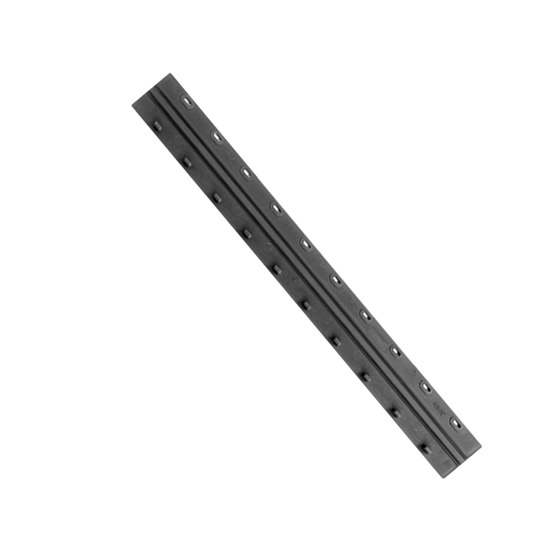 得力3825-10孔装订夹条(黑)300*5mm100支/盒耗材配件财务资料文件高清大图