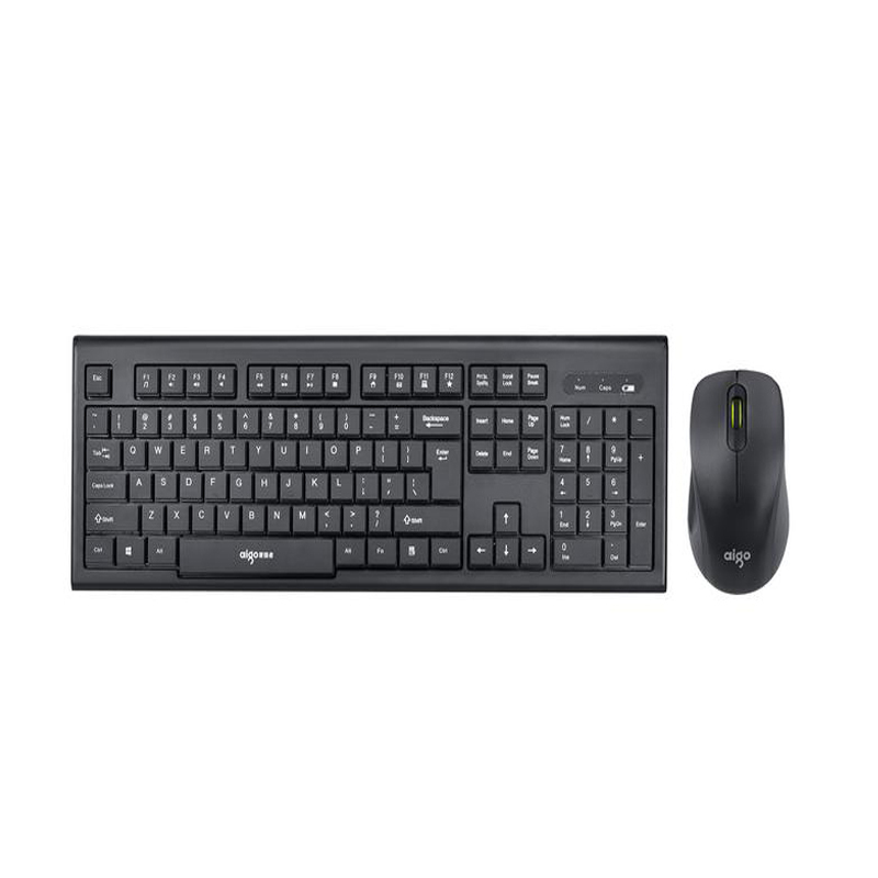 爱国者(aigo) WQ7600 舒适巧克力平键帽无线键鼠套装
