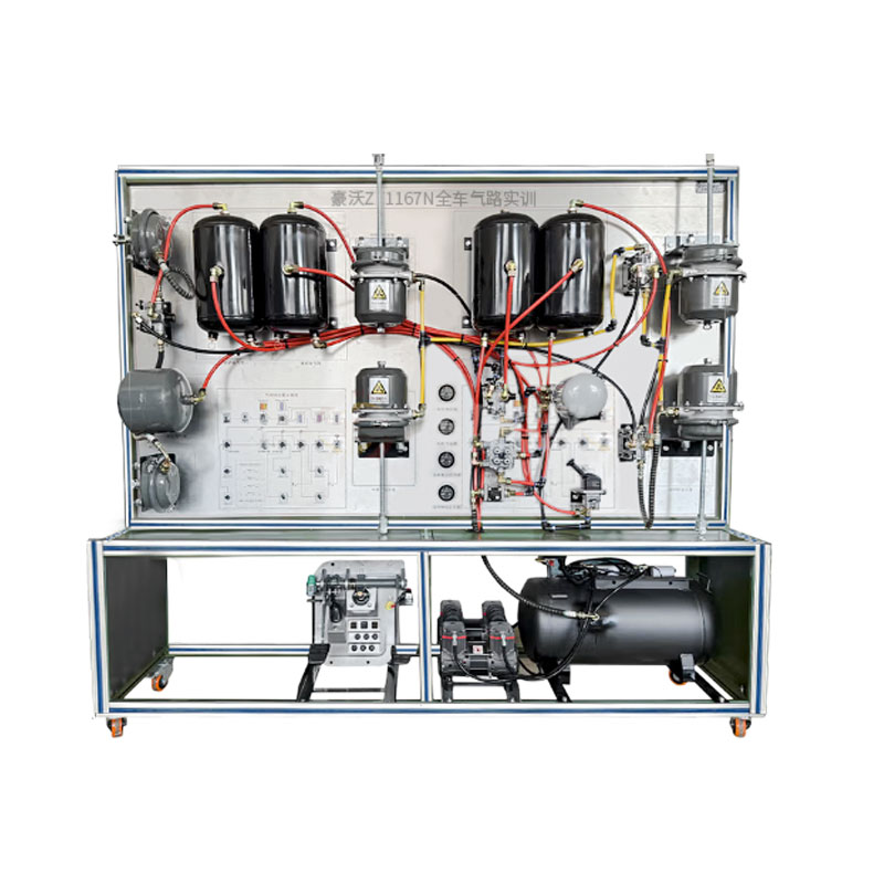 硕士王 SHUOSHIWANG硕士王豪沃ZZ1167N全车气路实训台汽车教学实训台高清大图
