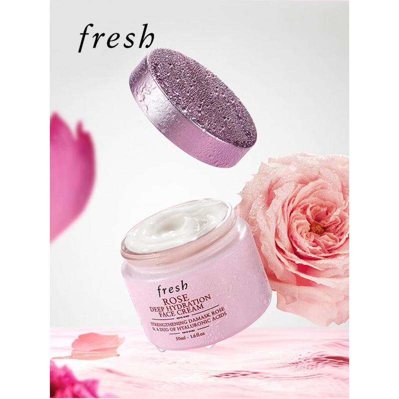 Fresh馥蕾诗玫瑰润泽密集保湿霜50ml补水护肤品高清大图