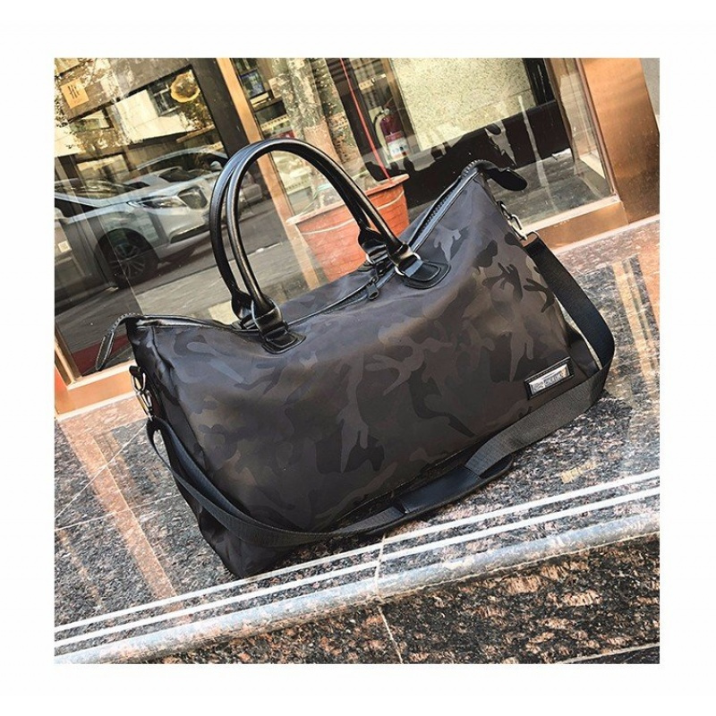 旅行包女短途牛津布手提轻便大容量行李袋简约出差旅游衣服健身包