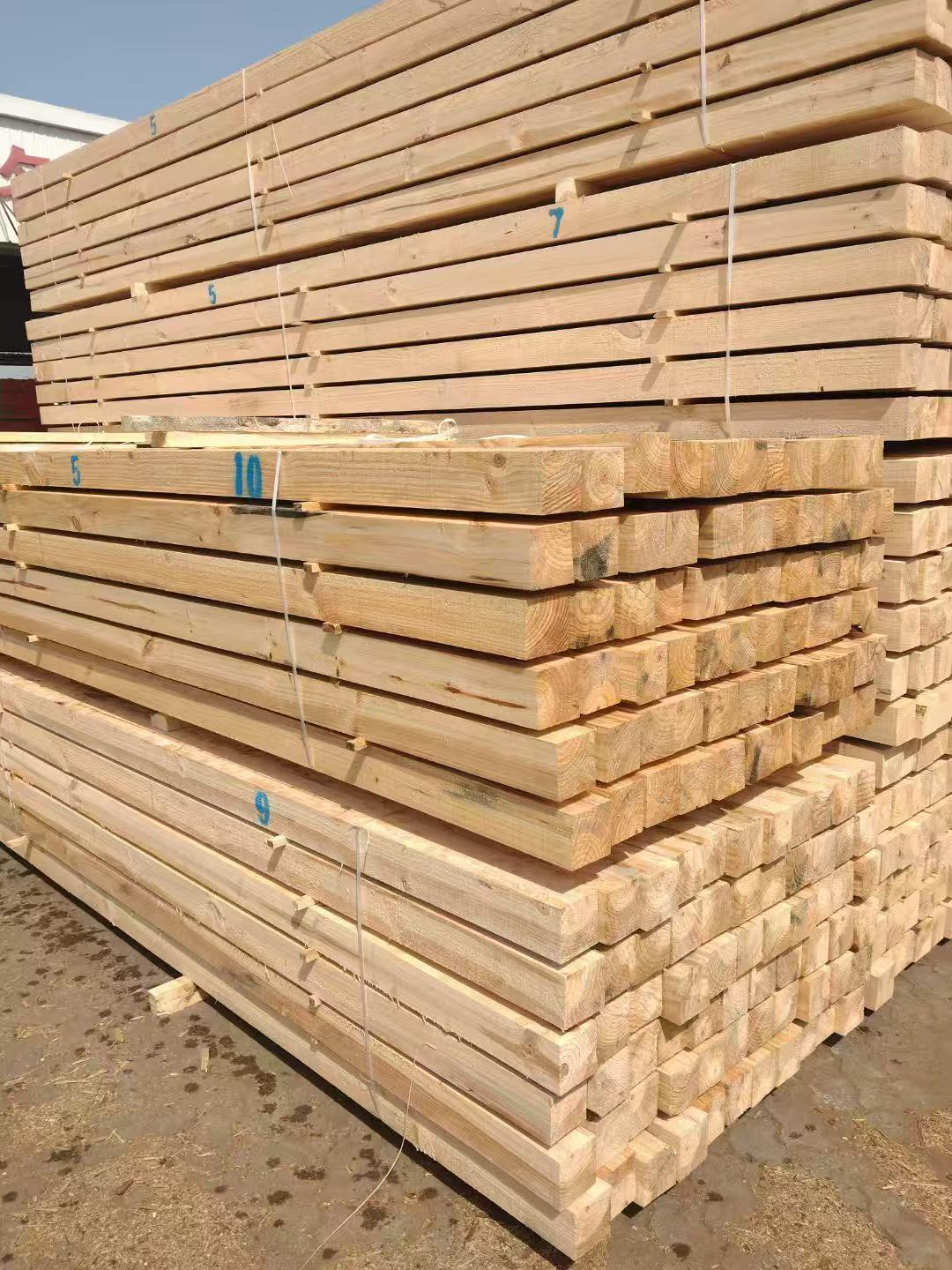 顺鸿森硬杂木10cm*10cm*100cm-130cm/根高清大图