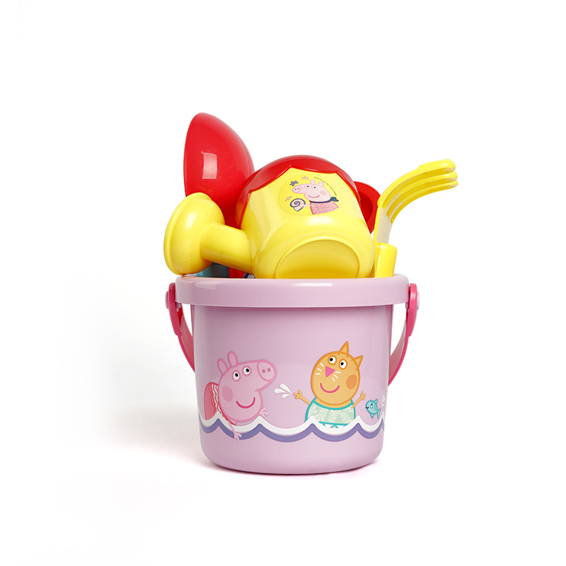 小猪佩奇儿童沙滩玩具小孩早教启蒙洗澡戏水户外玩沙挖沙铲子工具模型