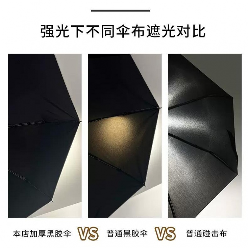 五折太阳伞女防紫外线遮阳晴雨两用折叠便携小巧迷你胶囊雨伞高清大图