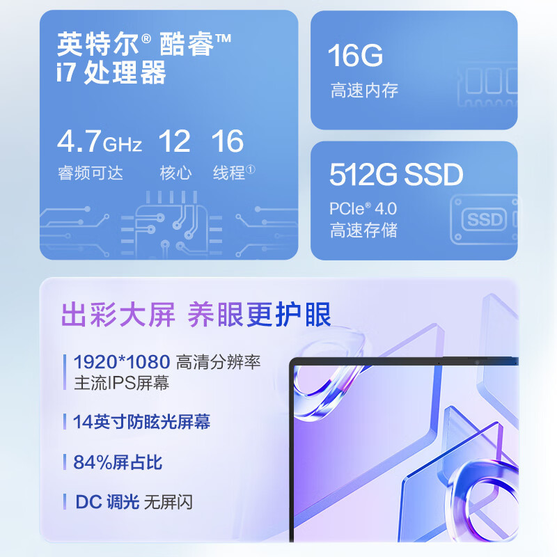 惠普HP 星Book14 笔记本电脑轻薄本i7-1260P/16G/512G/14.0 FHD/锐炬Xe/A面金属/银色[14-ep0777TU](TPN-I142)