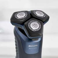 飞利浦(PHILIPS)电动剃须刀 S5533/08 充电式刮胡刀 干湿双剃 5分钟闪充 多功能理容 深蓝色
