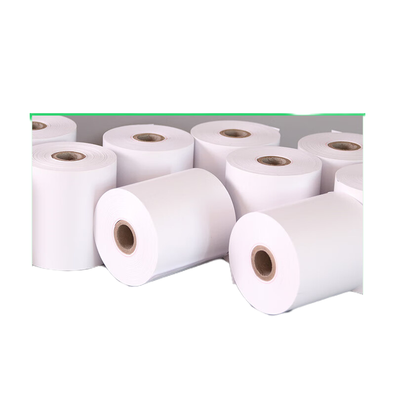 纸热敏打印纸 刷卡纸小票纸打印纸小管芯 57x45mm 100卷/箱高清大图