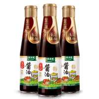 太太乐特级宴会酱油405ml*3瓶头道生抽