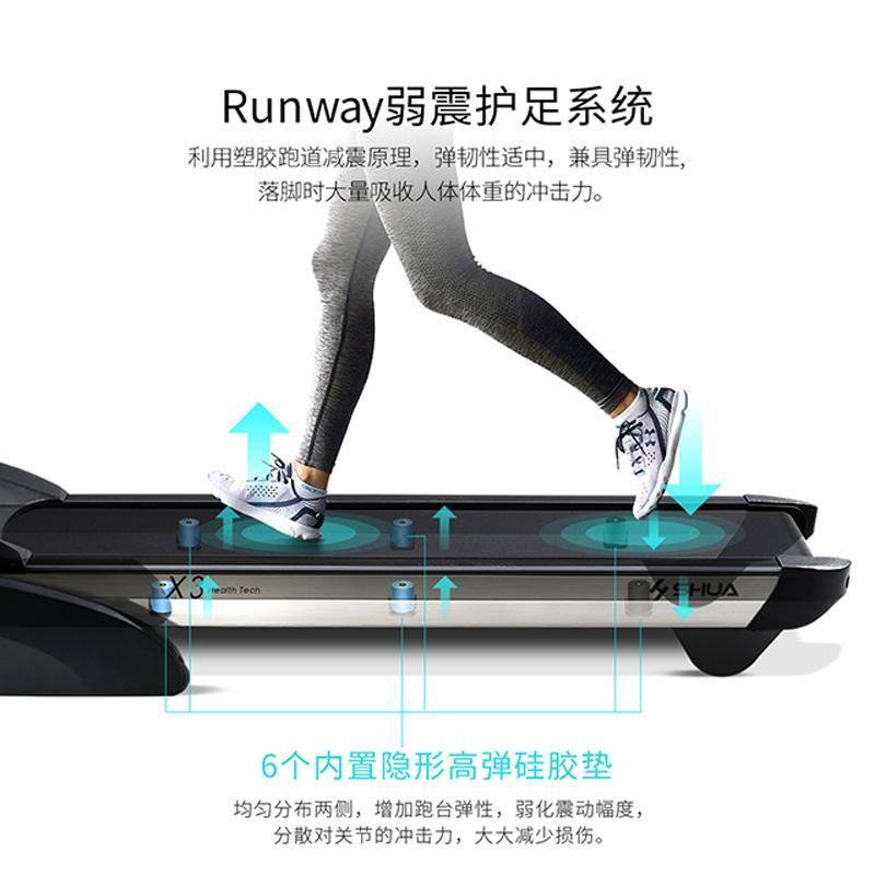 舒华X3健身房专用大型跑步机家用款可折叠减震跑步机5170