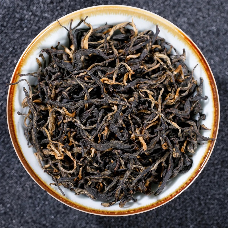 痴福 红茶金骏眉茶叶袋装散装浓香蜜香型新茶30克袋/500克高清大图