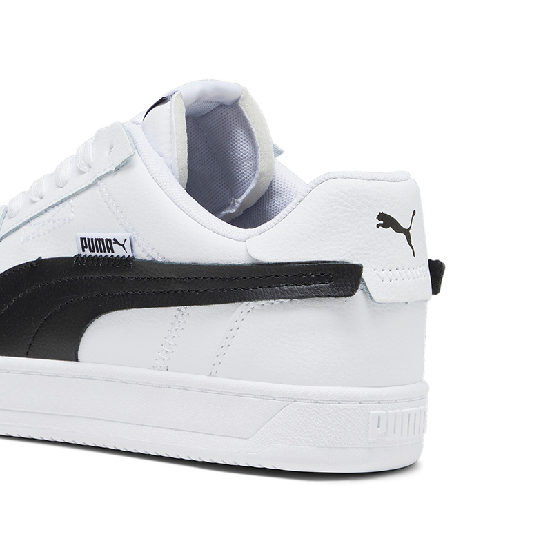 puma舒适防滑耐磨低帮板鞋男女同款黑白色39233207