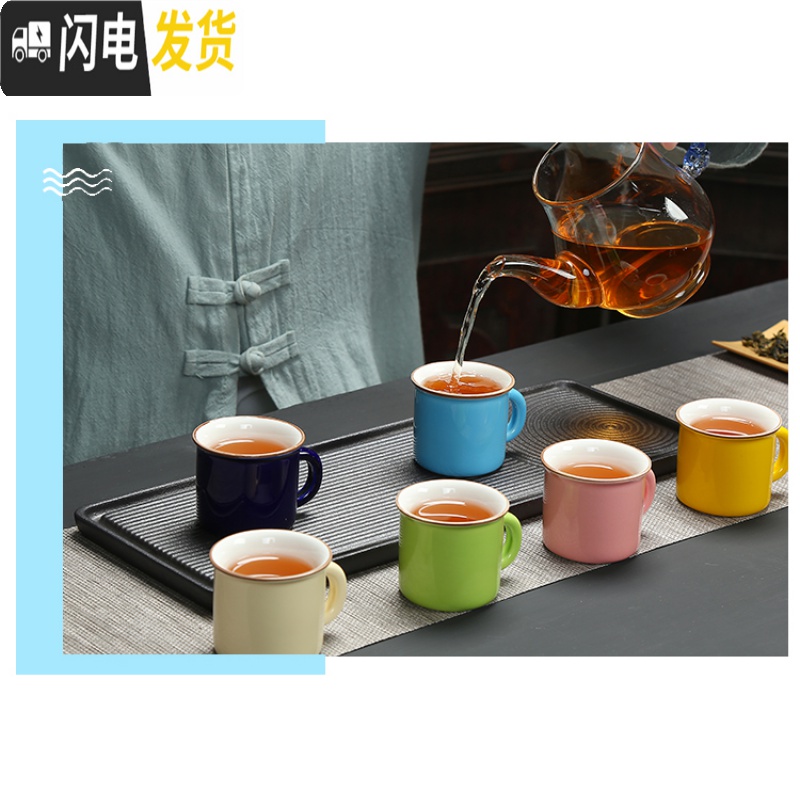 三维工匠迷你茶杯宝宝家用药杯幼儿园小号陶瓷杯咖啡刻字马克儿童喝水杯子 白色迷你(55)有钱鼠咖啡器具高清大图