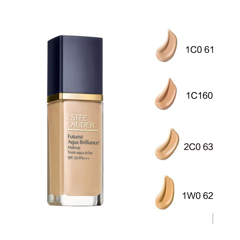 [李现同款]雅诗兰黛(Estee Lauder)新沁水粉底液SPF20/PA++ 30ml 1C0 61号防晒