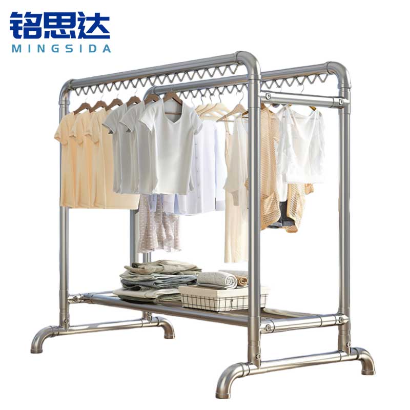 晾 衣 架 晾衣架晾衣架晾衣架晾衣架晾衣架双层100*60*150cm高清大图