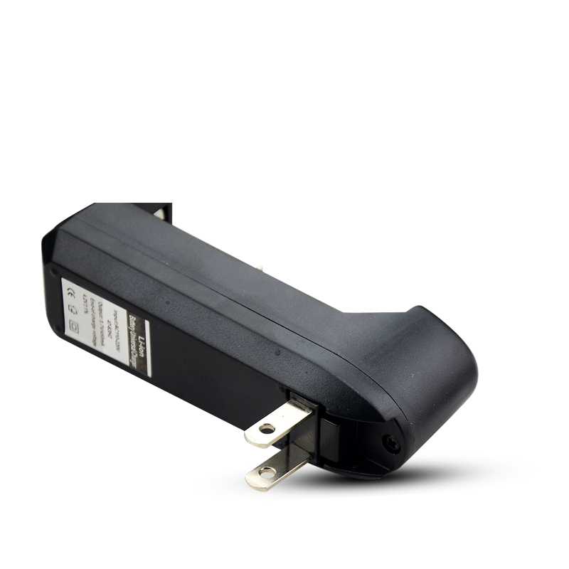 小风扇电池18650锂电池充电器37v42v通用唱戏机收音机强光手电尖头1节