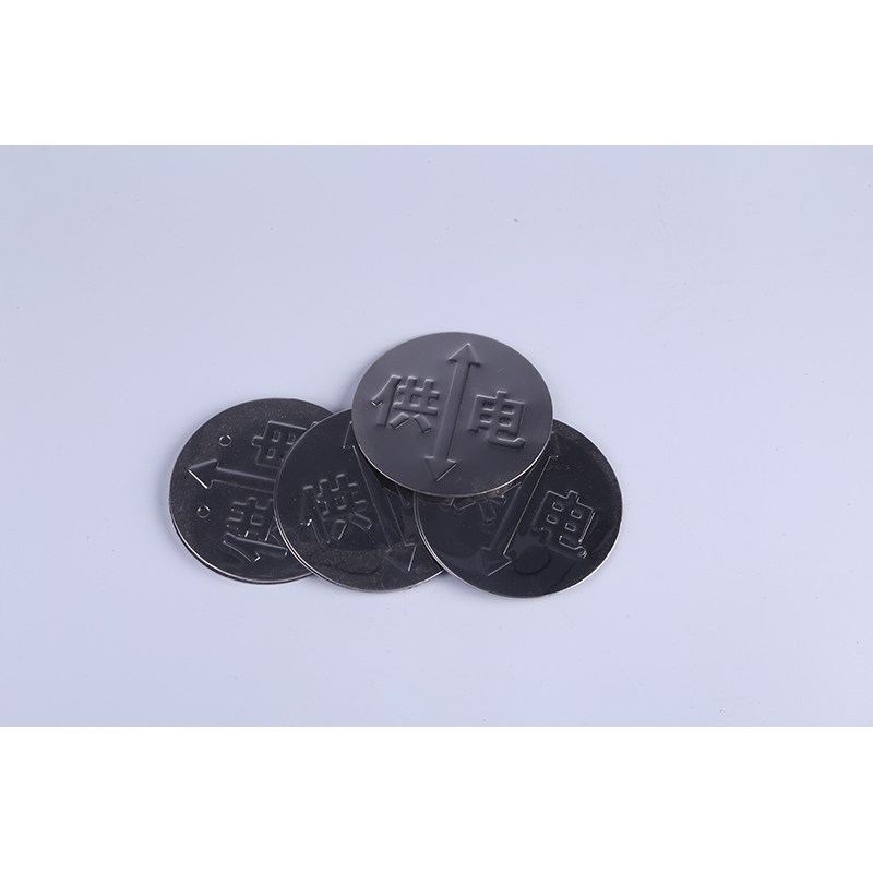 FUZHENG福正 电缆地面走向标志不锈钢腐蚀烤漆80mm*80mm