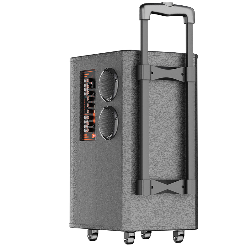 惠度(HuiDu)BBZ-10专业十寸三分频户外拉杆音响带电池话筒(销售单位:台)高清大图