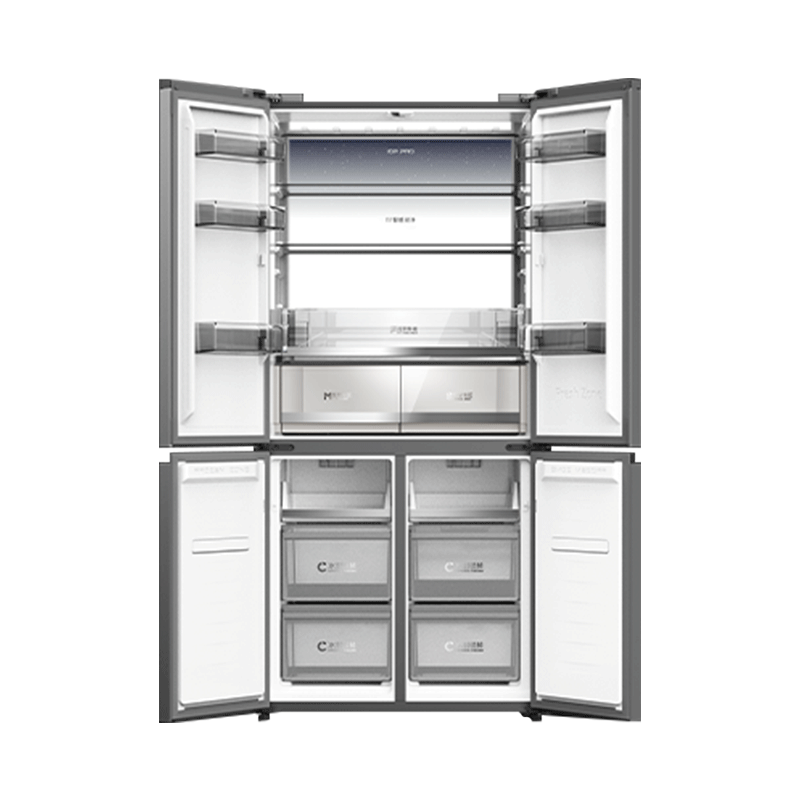 容声(Ronshen)506升智感双净Max双系统四循环60CM平嵌变频风冷BCD-506P60CZGAK曙光锦高清大图