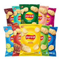 乐事薯片70g*3包多口味宿舍休闲聚会小零食膨化食品大礼包(原味+黄瓜味+番茄味)