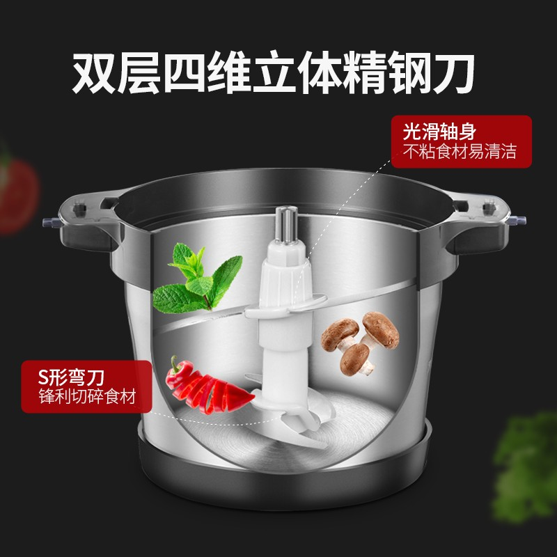 金正 JZR-G608-6L 大容量绞肉机辅食料理机 单个装