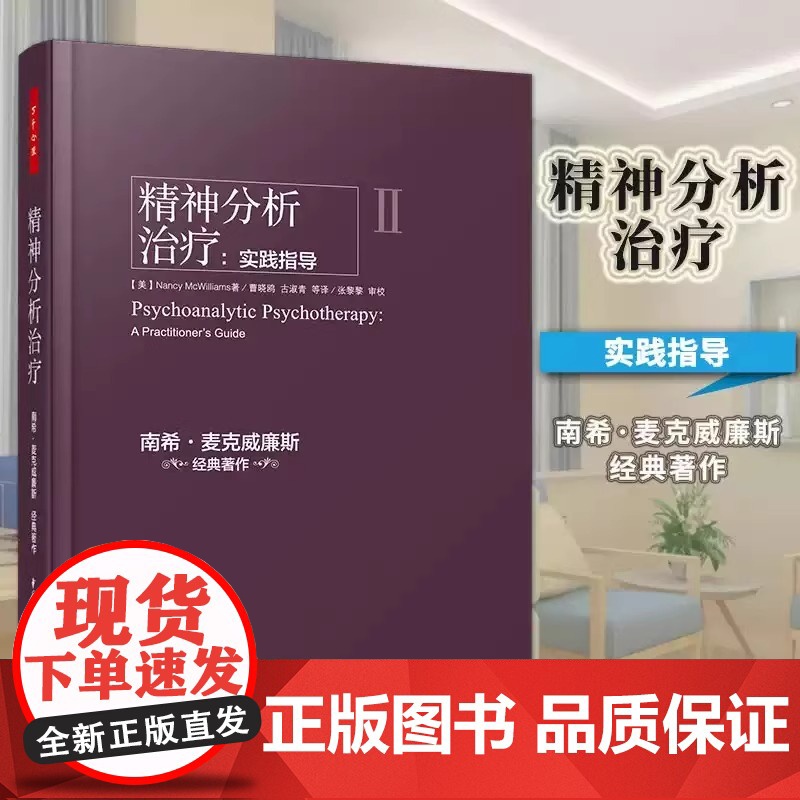 [团购优惠]万千心理.精神分析治疗:实践指导 心理咨询与治疗学习和执业者参考用书 中国轻工业出版社 正版书籍高清大图