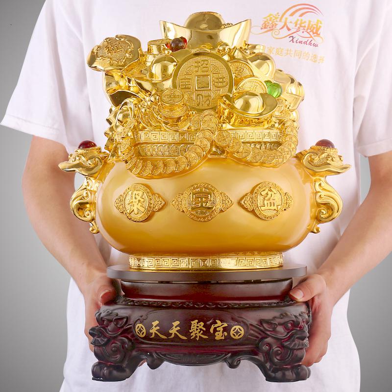 美帮汇 存钱罐储蓄罐 金元宝存钱罐创意店铺收银台开张礼品高清大图