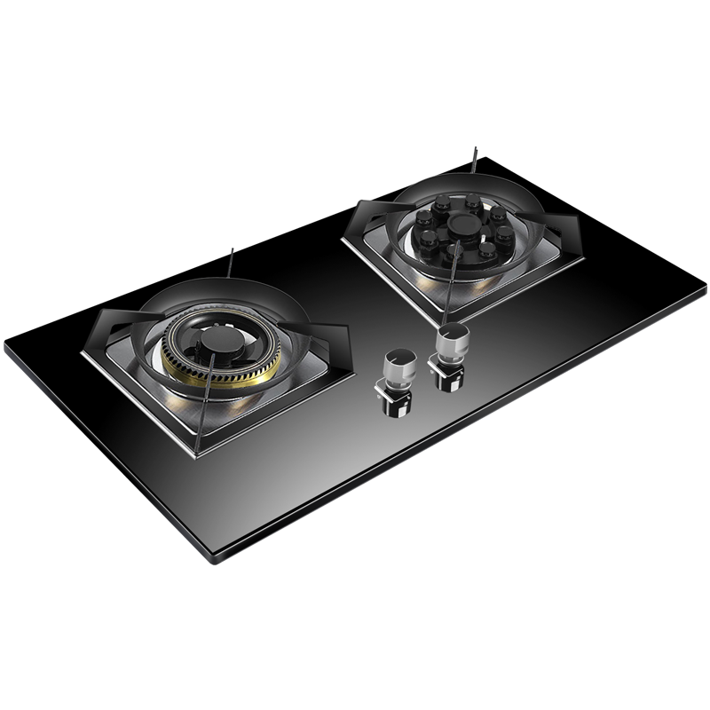 欢呼好太太燃气灶双灶煤气灶嵌入式台式灶具九腔鸳鸯大火力台上式炉具