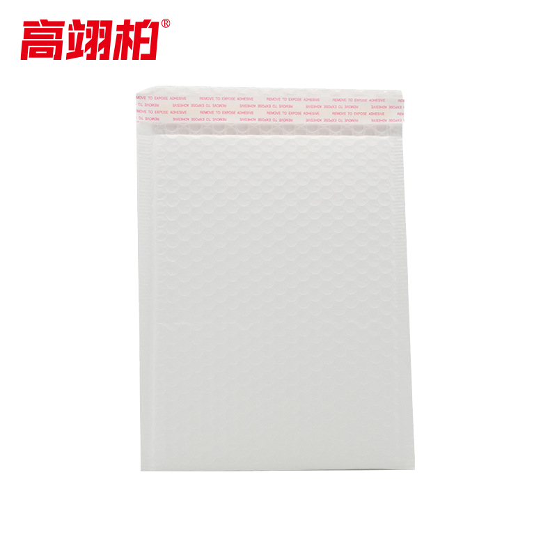 高翊柏 12020218 珠光膜气泡袋 13*17cm+4cm 550个/箱 白色泡沫袋加厚自黏袋打包袋防水防震包装袋高清大图