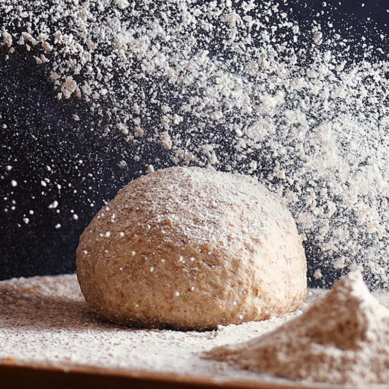 咪然 石墨黑麦全麦面 2.5kg健康美味持久鲜香高清大图