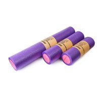 捷英飞JOINFIT 90cm紫粉瑜伽泡沫轴 肌肉放松 普拉提平衡瑜伽柱 筋膜棒按摩轴滚轴