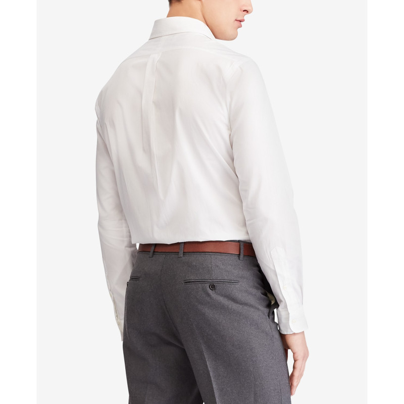 拉夫·劳伦 POLO RALPH LAUREN Classic Fit经典剪裁男士弹力府绸全棉运动休闲商务长袖衬衫