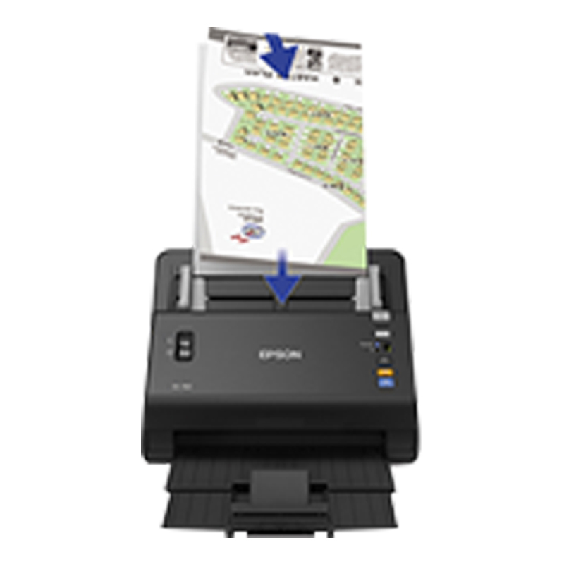 爱普生EPSON) DS-860 A4高速彩色文档自动连续双面馈纸式扫描仪（黑色）