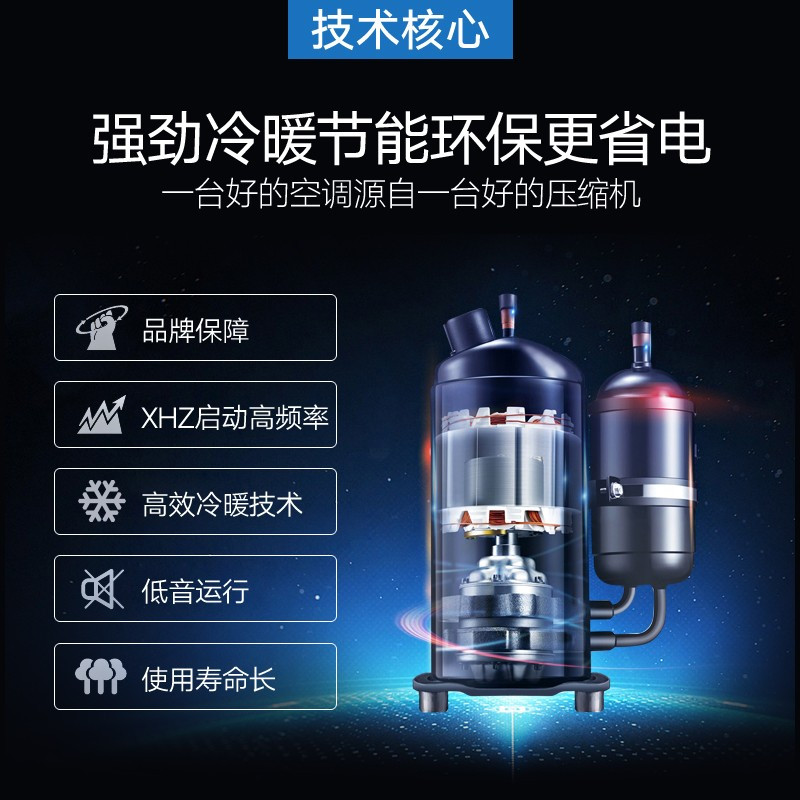 美菱(MELNG)KYD-45CIH可以移动空调一体无外机免安装厨房卧室出租屋户外不加水压缩机制冷2匹冷暖