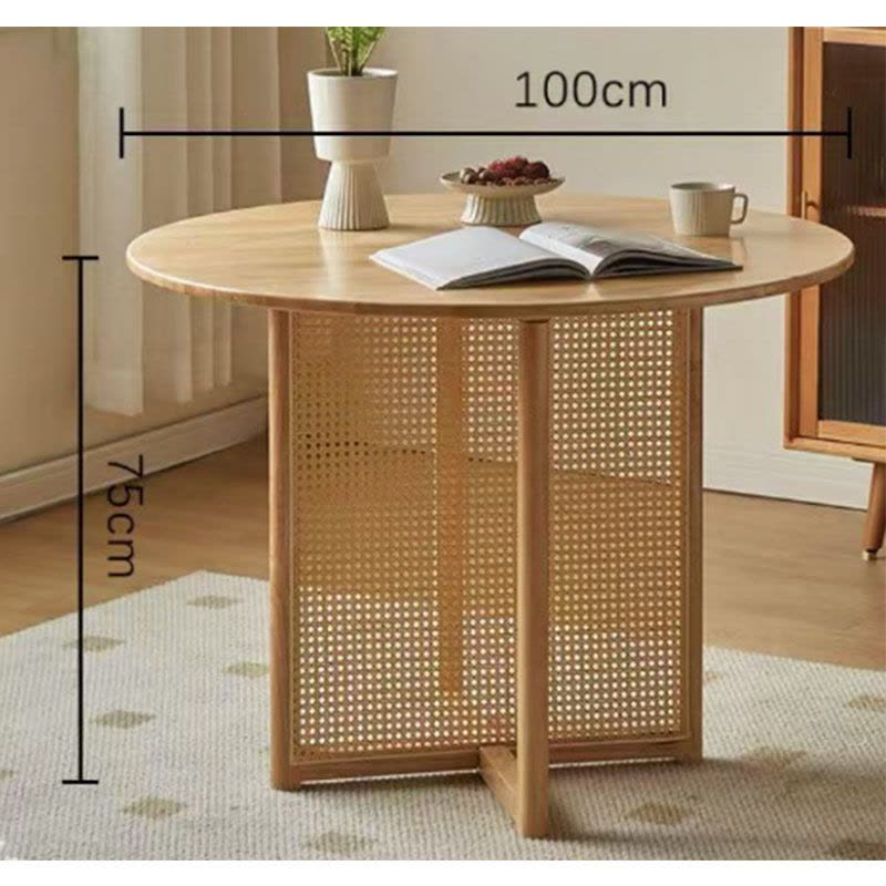 大嘉白蜡木圆桌1000*750图片