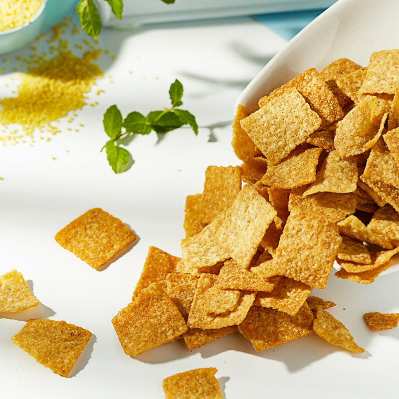 来伊份 小米锅巴香辣味锅巴休闲零食怀旧膨化办公室下午茶小食78g*3