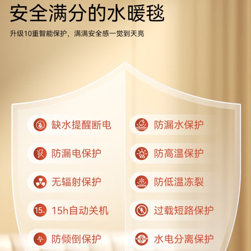 海尔 水暖毯 SN-518高清大图