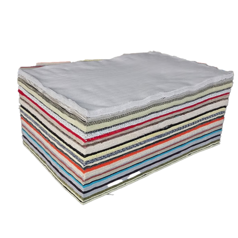 兴酉 擦机布 杂色 千克高清大图