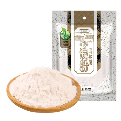 禾煜 马铃薯淀粉250g/袋 厨房调味品 厂家直销 勾芡生粉 调味烹饪 禾煜出品