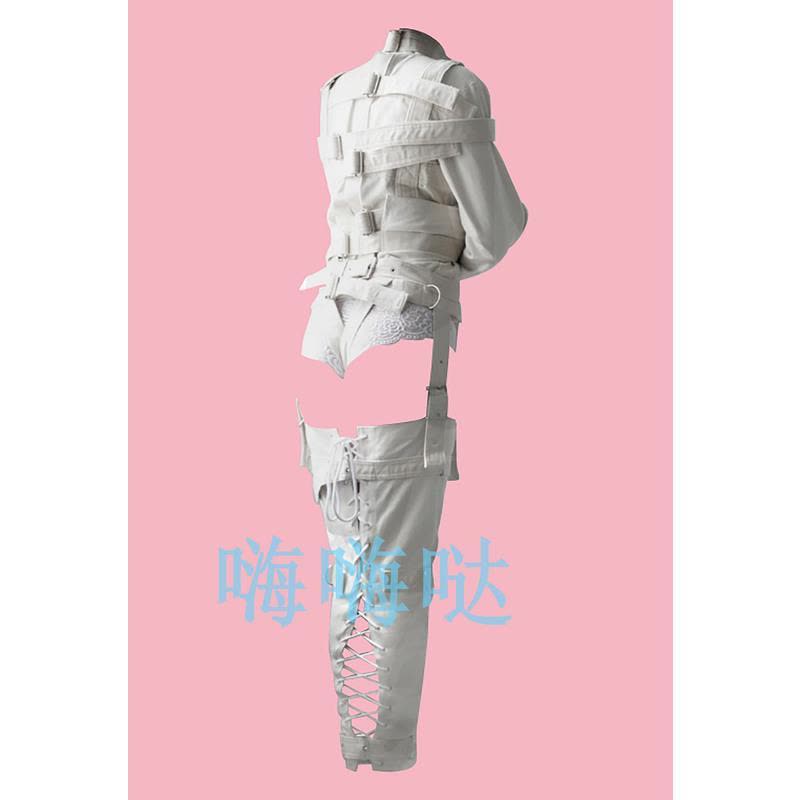 吉祥小炮SM自缚拘束衣捆绑紧缚束缚衣服帆布系列自缚用品牢固情趣束缚 帆布拘束衣-简约(自缚版)图片