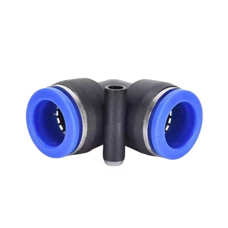 中锦科技 气管快速接头 直角弯头 PV-4 个高清大图