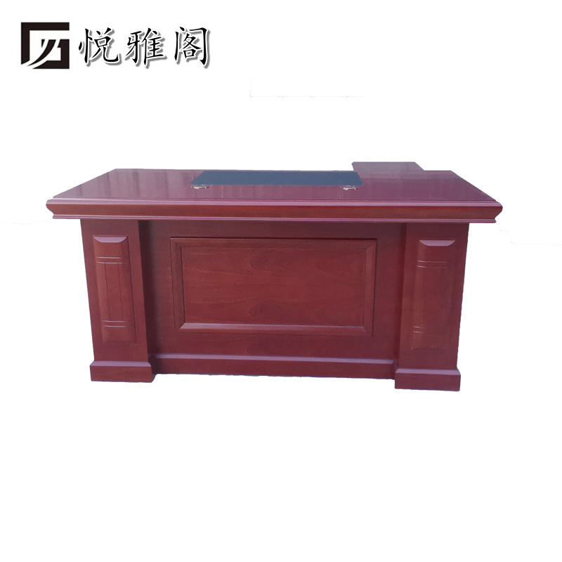 悦雅阁 办公桌带副柜 1600*800*760/张高清大图