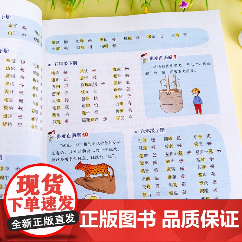 2024小学语文考点知识全归纳人教版小学生一二三四五六年级上下册通用语文知识点汇总大全阅读技巧全覆盖总结归类复习资料开心高清大图