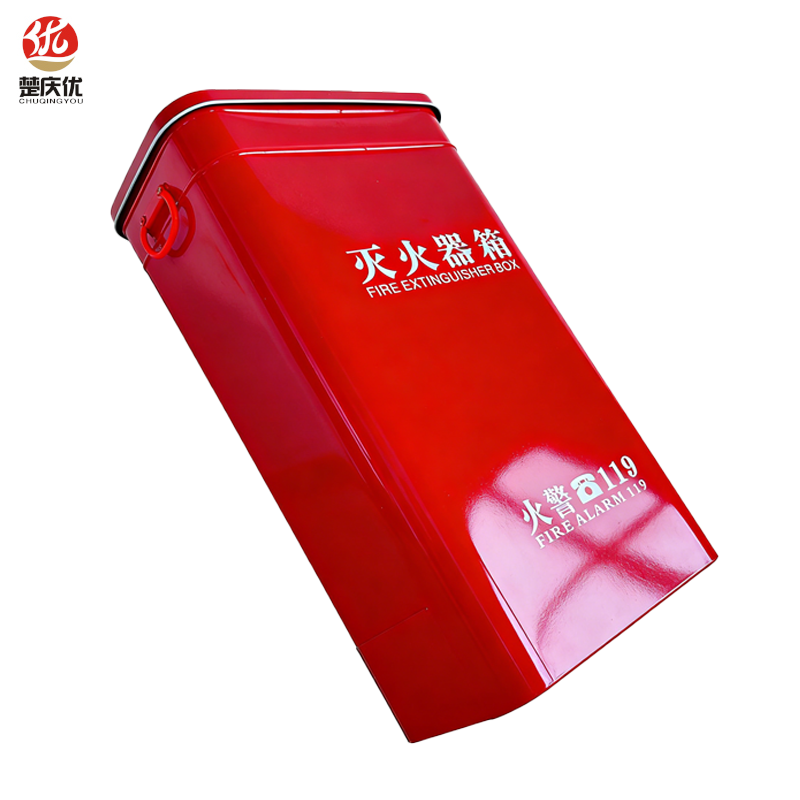 楚庆优 灭火器箱 4kg-圆边 个高清大图