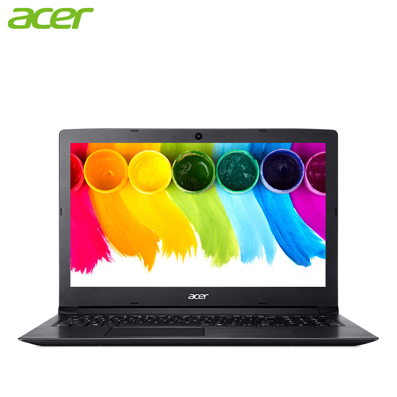 宏碁(acer)湃3 A315 15.6英寸学生家用商务办公手提轻薄本笔记本电脑(四核N4100 4G 1TB)