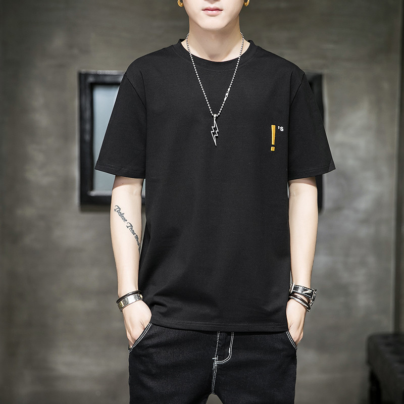 跨馬男士t恤跨馬短袖t恤男时尚休闲百搭夏季新款上衣男韩版简约个性百搭男装衣服男bs 价格图片品牌报价 苏宁易购跨洋服装专营店