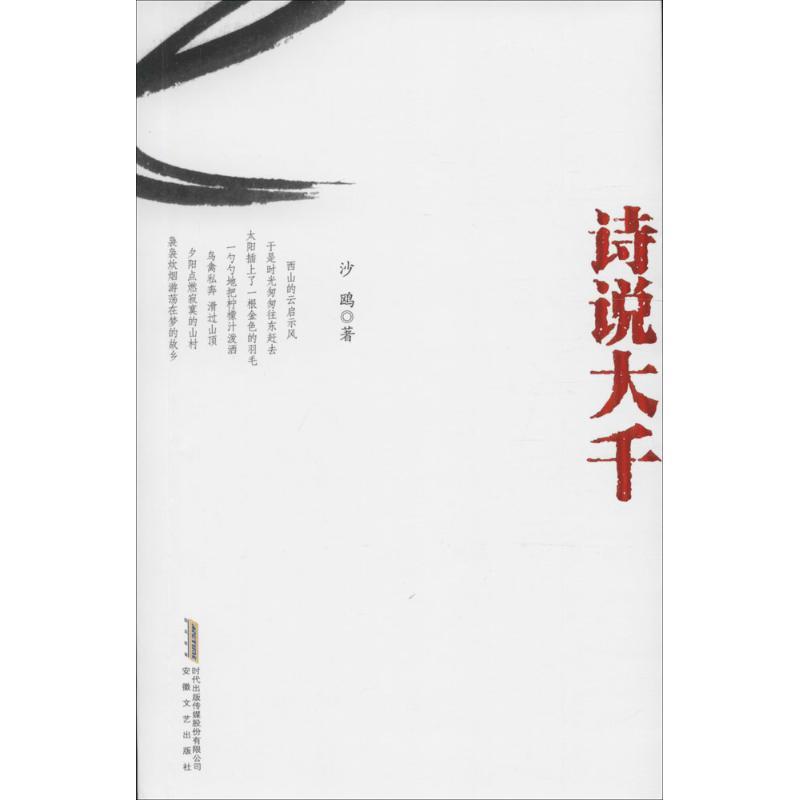 正版新书】诗说大千沙鸥9787539654874