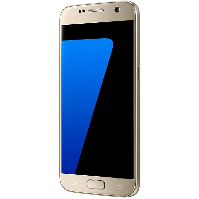 SAMSUNG/三星 Galaxy S7 舒适持握手感 移动联通电信4G手机 铂光金 (4G+32G)